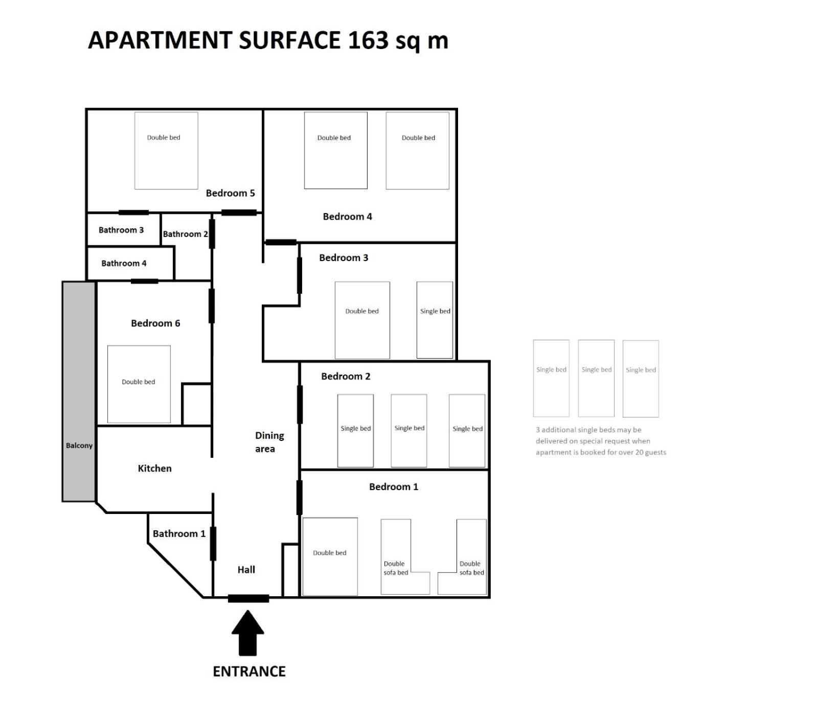 Collosal 6 Bedroom Słowackiego Avenue Krakau